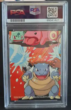 PSA 9 2000 Topps Pokemon TV Animation NIDOKING Stick-Ons #2 (G20) - Image 2