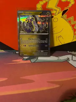 M/NM Miraidon 121/162 HOLO RARE Temporal Forces POKEMON TCG - Image 1