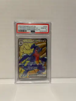 PSA 10 GEM Mint Cynthia's Garchomp ex SVP194 Black Star Promo - Pokemon TCG x2 - Image 1