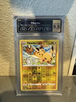 2022 Pokemon Pikachu SWSH Silver Tempest Reverse Holo English Common 49/195 - Image 1