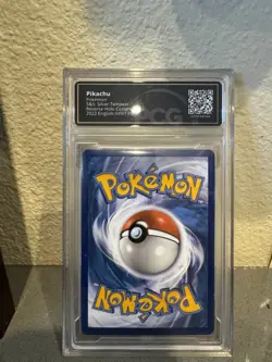 2022 Pokemon Pikachu SWSH Silver Tempest Reverse Holo English Common 49/195 - Image 2