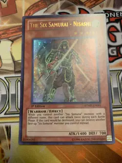 The Six Samurai - Nisashi RYMP-EN091 - Ultra 1st edition LP Edison Yugioh - Image 1