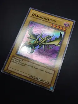YUGIOH 2003 | CURSE OF DRAGON | LOB-G053 | OLD PRINT | GERMAN | EXCELLENT (LP) - Image 3