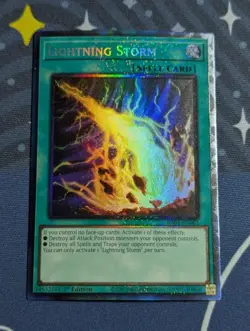 Lightning Storm - RA01-EN061 - Prismatic Collector's Rare (NM) - Yugioh - Image 1