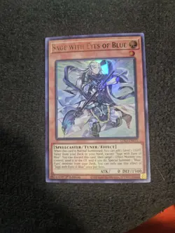 1x Yu-Gi-Oh! Sage With Eyes Of Blue - LDS2-EN011 - Gold Rare - 1st Edition -NM - Image 1