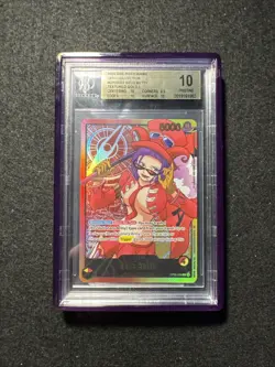 BGS 10 Pristine! Belo Betty EB02 - Textured Gold Foil SP Leader - One Piece TCG - Image 1
