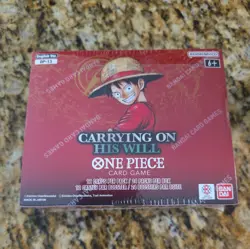 NEW One Piece TCG - Carrying On His Will OP13 Booster Box FACTORY SEALED! - Image 1