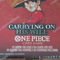 NEW One Piece TCG - Carrying On His Will OP13 Booster Box FACTORY SEALED! - Image 3