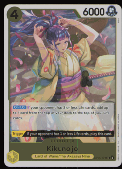 Kikunojo - OP06-104- Wings of the Captain - One Piece TCG - English - Image 1