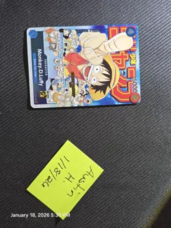Monkey.D.Luffy (CS 2023 Event Pack) P-033 One Piece Promotion Cards Foil - Image 1