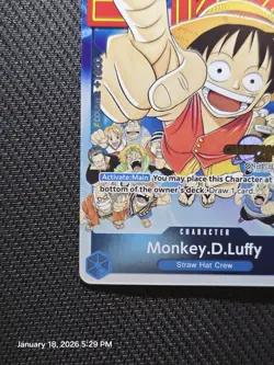Monkey.D.Luffy (CS 2023 Event Pack) P-033 One Piece Promotion Cards Foil - Image 5