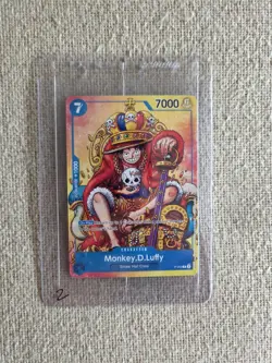 Sealed! Monkey D. Luffy P-043 (2nd Anniversary Stamped Promo) English One Piece - Image 5