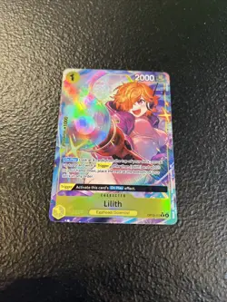 One Piece Lilith Carrying On His Will Alternate Art Rare #OP13-113 - Image 1