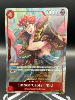 Eustass "Captain" Kid OP14-014 R The Azure Sea's Seven One Piece Dash Pack Promo - Image 1