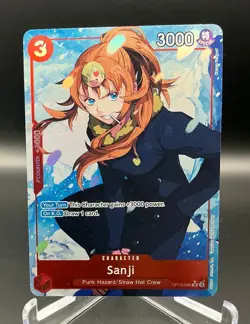 Sanji (Alt Art) OP10-005 One Piece Royal Blood SR - See Details - - Image 1