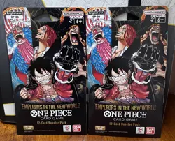 One Piece OP-09 Emperors in the New World Sleeved Booster Packs *Lot of 2* - Image 1