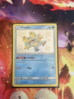 Froakie SHINY SV11/SV94 Hidden Fates NM Holo Foil Rare Pokemon Card - Image 1