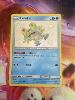 Froakie SHINY SV11/SV94 Hidden Fates NM Holo Foil Rare Pokemon Card - Image 2
