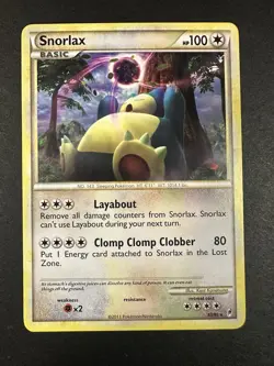 Snorlax 33/95 Call of Legends Regular Pokemon Card TCG LP Non Holo Rare - Image 2