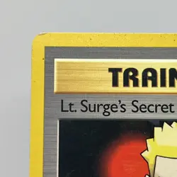 Lt Surge's Secret Plan 107/132 Gym Challenge 1st Ed Pokemon Card Lightly Played - Image 3