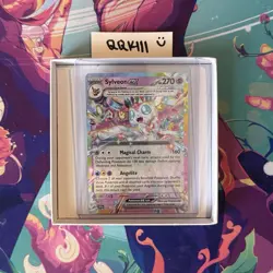 Sylveon EX 086/191 Surging Sparks Double Rare Holo Pokemon TCG Card NM/M - Image 1