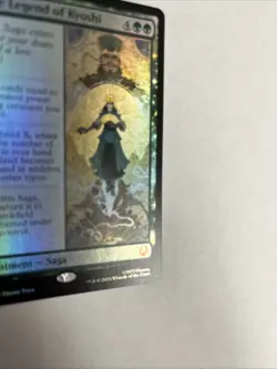 The Legend Of Kyoshi Foil Card #0186 MTG LP - Image 2