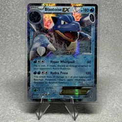 Pokemon Blastoise EX Ultra Rare Holo 17/83 Generations English TCG Card - Image 2