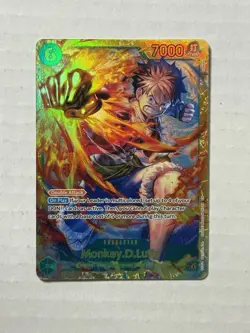 Monkey D. Luffy OP13-118 Secret Carrying on His Will ONE PIECE Card Game english - Image 1
