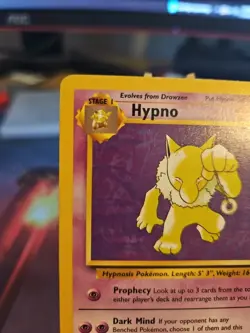 Pokemon TCG Hypno Fossil Card 23/62 Unlimited Regular Non-Holo Rare LP - Image 2