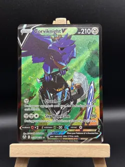 Corviknight V - TG18/TG30 - Ultra Rare - Silver Tempest - Pokemon Card - NM/M - Image 1