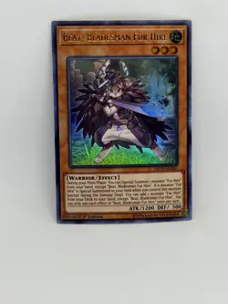 Yugioh Card Beat, Bladesman Fur Hire MP19-EN247 ULTRA RARE 1st Ed. - NM - Image 1