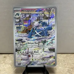 Pokemon TCG Metagross 178/162 Temporal Forces Holo Card Illustration Rare - Image 1
