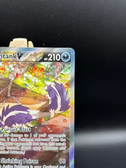 Skuntank V 181/195 Silver Tempest Alternate Full Art Pokemon TCG Card NM 181/195 - Image 4