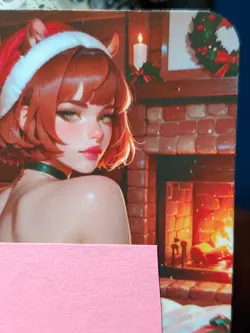 Squirrel Girl Xmen Waifu Bikini Marvel Lonestar Customs Christmas 2025 Card - Image 2