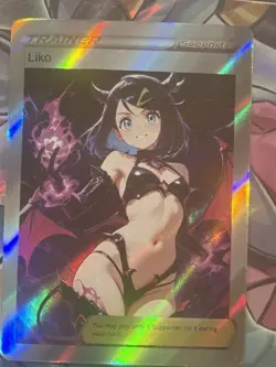 Pokemon Liko Anime Waifu Custom DIY Trainer Art Pokemon card - Image 3