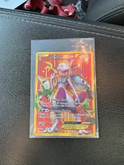 Mewtwo EX 164/162 XY Breakthrough Secret Rare Gold Full Art NM-LP Pokemon Card - Image 1