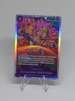 Donquixote Doflamingo OP10-071 English SR Royal Blood One Piece Card Game - Image 1