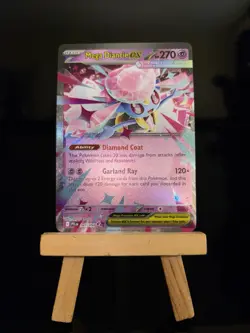 Mega Diancie ex 041/094 Phantasmal Flames Holo Double Rare Pokemon TCG Card - Image 1