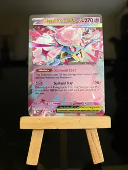 Mega Diancie ex 041/094 Phantasmal Flames Holo Double Rare Pokemon TCG Card - Image 4