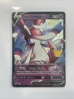 Dark Sylveon V SWSH134 SWSH: Sword & Shield Promo Cards Holo - Image 1