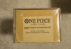 Bandai Namco One Piece Card Game English 1st Anniversary Set 10 Cards - Image 2