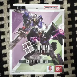 Gundam Card Game TCG ST07 Starter Deck Gundam 00 Theme Factory Sealed - Image 1