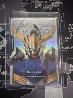 Gundam Card Game TCG R-017 C+ Resource Barbatos Gundam Bandai English GD02 - Image 1