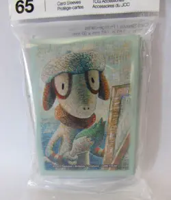 Pokemon Center x Van Gogh Museum 65 Card Sleeves Smeargle Self-Portrait Painter - Image 1