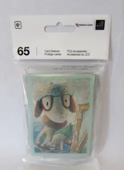 Pokemon Center x Van Gogh Museum 65 Card Sleeves Smeargle Self-Portrait Painter - Image 2
