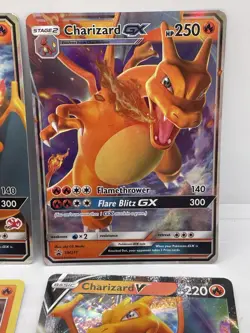 4 Pokemon TCG Holo Card Lot Charizard Cards Lot #4 - Image 3