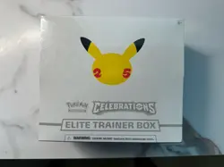 Pokemon Celebrations Elite Trainer Box 15 Booster Packs Greninja Card - Image 1