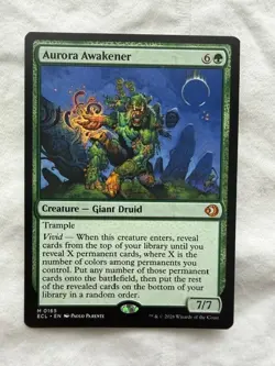 Aurora Awakener Lorwyn Eclipsed Mythic Magic the Gathering - Image 1