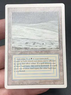 ***Tundra (Corner Bend)*** MTG Revised Magic Kid Icarus - Image 3