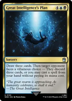 MTG - Great Intelligence's Plan - Doctor Who - Magic the Gathering - Image 1